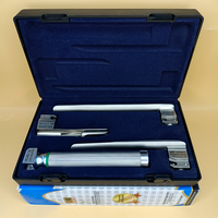 Laryngoscope Fiber Optic Miller Blade 1-2-3 Set Child Handle Premium Quality Reusable Blades Stainless Steel CE ENT Instruments