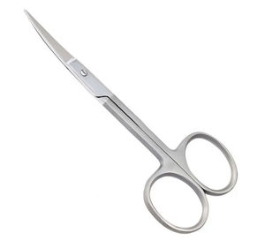 Ciseaux à ongles et à cuticules de qualité supérieure, lame en acier inoxydable extra fine courbée, manche en céramique, pointe aiguisée pour les ongles des doigts et des orteils - Product Image 5