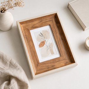 Elegant Handmade <b>Wood</b> Photo <b>Frame</b> Premium <b>Picture</b> <b>Frame</b> Wall Hanging Wooden <b>Frame</b> Tabletop Photo Display <b>Frame</b> Home Office Decor - Product Image 2