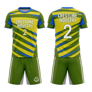 Custom Logo Soccer Jersey Set Football Team Sportswear Quick Dry Soccer Team Uniform - Product Image 3