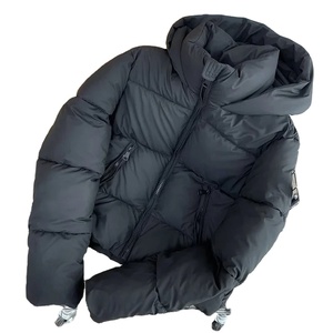 แจ็กเก็ตฤดูหนาววินเทจมีฮู้ดของผู้หญิงมีกระเป๋าแฟชั่นผ้าฝ้ายหนาบุนวมเสื้อลำลอง - Product Image 2