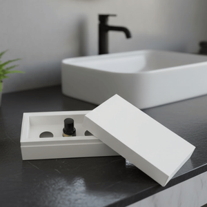 Boîte d'emballage cosmétique en papier kraft écologique |   Boîte en papier élégante et recyclable pour les produits de soins de la peau, de beauté et de soins personnels - Product Image 1