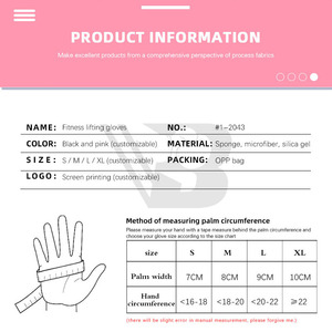Guantes de Entrenamiento para Gimnasio, Ejercicio, Levantamiento de Pesas, Cross Training con Agarre Completo - Product Image 6