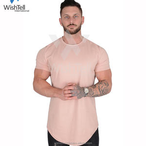 Camisetas informales 100% algodón OEM de alta calidad para hombre, últimos diseños y manga corta con cuello redondo, camiseta en blanco - Product Image 1