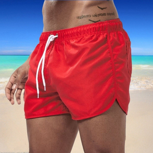 Short de plage pour hommes, short de bain à séchage rapide, léger, short d'été, taille élastique, cordon de serrage, short décontracté pour les vacances - Product Image 5