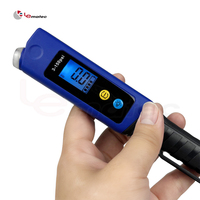 LEMATEC Jauge de pression des pneus numérique 2-en-1 avec lampe torche LED et stylo-outil, plage 3-150 psi, précision 1%, rechargeable, écran LCD