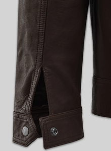 Chaqueta de Cuero para Hombre, a la Moda, Resistente al Viento, Chaqueta de Cuero para Hombre y Mujer, Estilos Personalizados, Chaqueta de Cuero Charlotte Burnt Multiple 2006 - Product Image 2