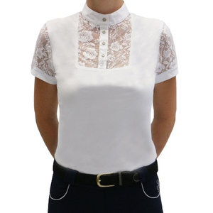Womens Horse Riding Show <b>Shirt</b> Breathable Stretch Equestrian Competition <b>Shirt</b> Quick Dry Comfortable Riding Wear - Product Image 3