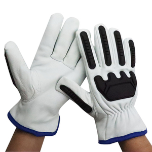 Guantes de Soldadura de Cuero de Alta Calidad Nivel 5, Resistentes a Cortes e Impactos, Guantes de Seguridad para Mecánicos y Trabajos de Ensamblaje - Product Image 1