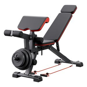 Panca Piana Regolabile da 800 libbre per Allenamento in Palestra Domestica ed Esercizi Total Body - Product Image 1