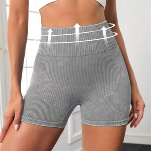 Shorts de Yoga Personalizados para Mujer, Transpirables, de Cintura Alta, para Entrenamiento, Fitness, Yoga, Levanta Glúteos, para Gimnasio y Running - Product Image 2