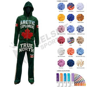 Men Custom Zipper Fashion Tracksuit Modern Style Gym Wear <b>Set</b> Breathable Training Running Fitness Outfit - Product Image 4