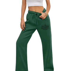 Pantalon de jogging ample en molleton pour femme – Chaud, confortable et décontracté – Style urbain - Product Image 1