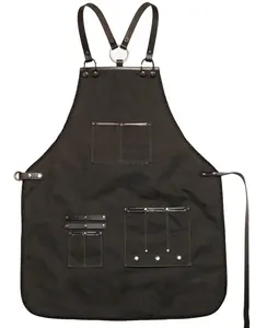 Custom Style Hair Cutting Hairdressing Salon Cape Stain Proof Fabric Aprons for Barber Salons Adjustable Neck Strap