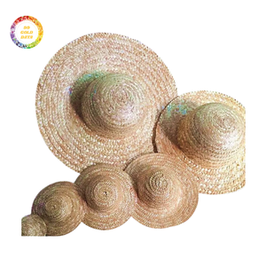 Sombrero de Paja Hecho a Mano para Viajes a Playa o Resort, Protección Solar, Alta Calidad, Precio Competitivo de Fábrica - Product Image 3