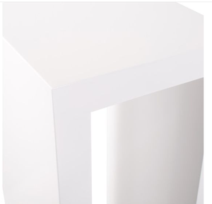 White <b>Console</b> <b>Table</b> Modern Side <b>Table</b> <b>Narrow</b> Display Cabinet Accent Storage <b>Table</b> for Living Room Entryway - Product Image 3