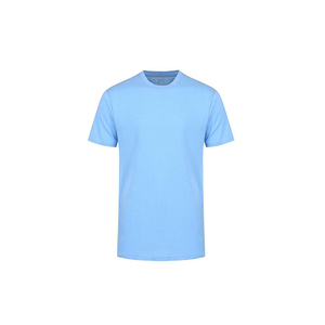 Light <b>Weight</b> 100% Cotton Stretchable Breathable Quick Dry <b>Blank</b> Short Sleeve Regular Fit T Shirts for Men-Good Quality - Product Image 6