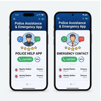 Aplicación de Asistencia Empresarial RoyalCraft, Alerta de Emergencia SOS, Reporte de Delitos, Rastreo de Ubicación, IOS/Android/Linux/Mac, en Stock