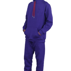Chaqueta cortavientos unisex de invierno con capucha para hombre, de alta calidad, color único, logotipo personalizado, talla grande, chándal de algodón para hombre, 100% algodón - Product Image 1