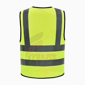 Gilet de travail durable, vêtements de sécurité pour les chantiers de construction, les usines et les applications de sécurité routière, gilet de travail respirant - Product Image 3