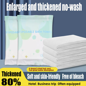 Serviettes de Bain Jetables de Luxe en Éponge Ultra-Absorbantes – Distributeur Portable Personnalisé Idéal pour les Voyages et la Maison – Offre Spéciale - Product Image 6