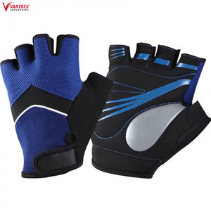 Achetez des gants de cyclisme légers et respirants en nylon, demi-doigts, pour hommes et femmes, lavables, pour la conduite sur route et les sports cyclistes. - Product Image 4