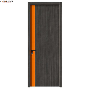Factory Direct Sale Low MOQ WPC Door <b>Frame</b> Waterproof Soundproof Composite Doors Bathroom Living Room Indoor Use Home Villa Hote - Product Image 1
