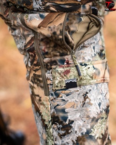 Pantalones de Caza con Camuflaje Woodland para Hombre, Pantalones Tácticos Cargo para Senderismo al Aire Libre, Impermeables, Fabricante OEM ODM - Product Image 5