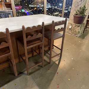 Ensemble d'assiettes de service personnalisées écologiques pour les fêtes, en bois durable - Product Image 1