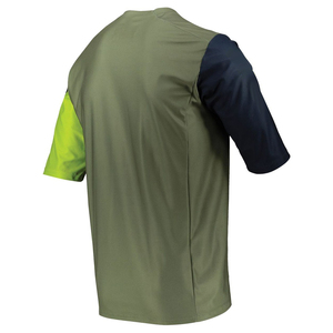 Maillot de course automobile personnalisé à manches courtes, prix abordable, entièrement sublimé, en polyester pour VTT et descente, tenue de moto - Product Image 5