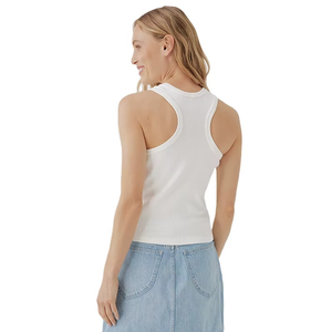<b>Women</b>’s Premium Ribbed <b>Tank</b> <b>Top</b> Sleeveless Stretch Breathable Casual Activewear - Product Image 3