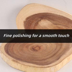 Planches à découper en bois naturel 100% écologiques, rustiques, épaisses, en gros, pour la cuisine - Product Image 3