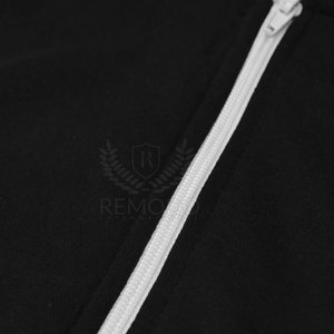 Good Quality Fully Customized Logo Men Full <b>Zip</b>-<b>Up</b> Hoodie Hooded Quick Dry 100% Cotton Winter Wear Rib Cuff Sleeve High Street - Product Image 6