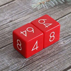 Bloque de Duplicación de Resina Elegante con Perlas para Backgammon, Cubo de Duplicación Profesional para Backgammon con Perlas, Dado de Duplicación de Resina con Logotipo Personalizado - Product Image 6