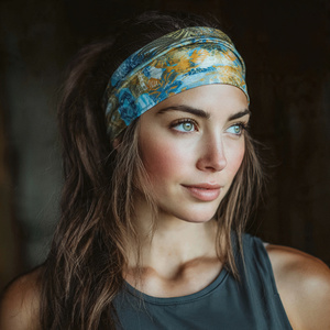 Women's Print Ponytail <b>Headband</b> High Quality Running Ponytail <b>Headband</b> Women Streetwear Sublimation Pony Tail Caps - Product Image 4