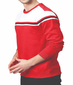 Sudadera para hombre con bloques de color, estilo básico, mezcla de algodón - Product Image 5