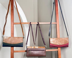 High Quality Women's Trendy <b>Mini</b> Casual Hair On Cowhide Recycled Crossbody Bags Multi Colored Leather Small Shoulder Clutch Bags - Product Image 5