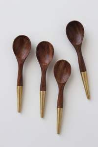 Cuchara de Servir de Madera con Forma de Corazón, Estilo Chino Clásico, para Café, Comida, Campamentos, Bodas y Regalos - Product Image 6