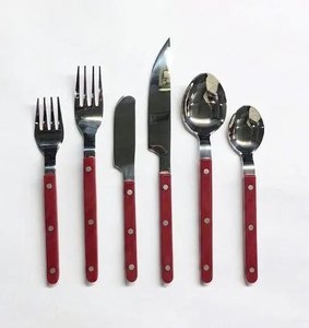 Ensemble de couverts de luxe écologiques modernes, manche en résine vert lime, couverts en acier inoxydable réutilisables, décoration pour mariage, fête, maison - Product Image 4
