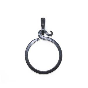 Anillo para toallas de metal resistente con diseño de montaje en pared, adecuado para uso diario en hogares, hoteles y espacios comerciales. - Product Image 4