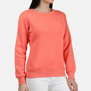 Sweat-shirt à fermeture éclair pour femme de qualité supérieure, 100% coton, léger, séchage rapide, impression de logo personnalisée - Product Image 3