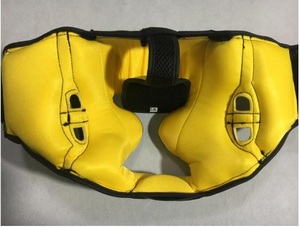 Wholesale Professional Open Face Boxing Head Guards Full Face Chin Protection Headguards Custom Made & Printed Boxing Helmet - Product Image 2