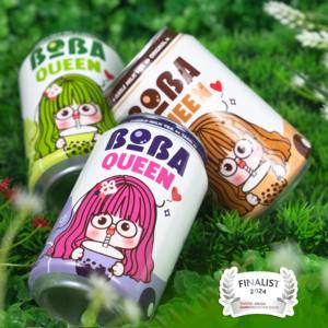 330ml Bubble Milk Tea Best Taste Boba Tea Proveedor Precio al por mayor Fabricante de bebidas de calidad premium USDA HALAL - Product Image 2