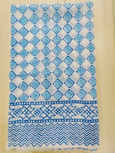 Beach Cover Up Shawls Women's Clothing Boho Stoles Gift For Her Pure Cotton Block Print <b>Scarf</b> <b>Indian</b> Traditional <b>Scarves</b> Sarong - Product Image 1