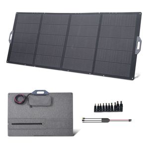 Pannello Solare Monocristallino Pieghevole da 200W, Caricatore Portatile ad Alta Efficienza 24% con Uscita MC4 - Product Image 1