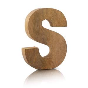 Letras del alfabeto de madera elegantes para actividades de reconocimiento del alfabeto, material de aprendizaje preescolar, adorno brillante para habitación - Product Image 6