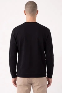 เสื้อสเวตเชิ้ตผู้ชาย Ever Glow ไซส์ใหญ่พิเศษ ผ้าฟลีซสำหรับฤดูหนาว คอกลม ทรงหลวม ผ้าหนา 300 กรัม ระบายอากาศได้ดี บุซับใน สีพื้น - Product Image 6