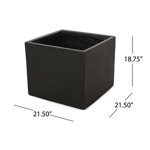 <b>Large</b> Outdoor <b>Square</b> MGO <b>Planter</b> for Flowers and Plants - Product Image 4