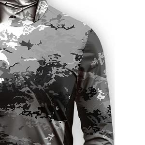 Camisa de Pesca con Capucha y Manga Larga para Hombre, Camuflaje, Protección UV UPF 50, Secado Rápido, Poliéster - Product Image 6