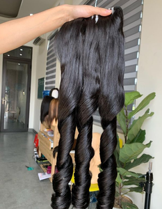 Extension de cheveux Magic Bouncy 100% non traités vietnamiens Remy Hair à trame unique - Product Image 2